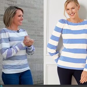 Talbots petite shirt. EUC size large